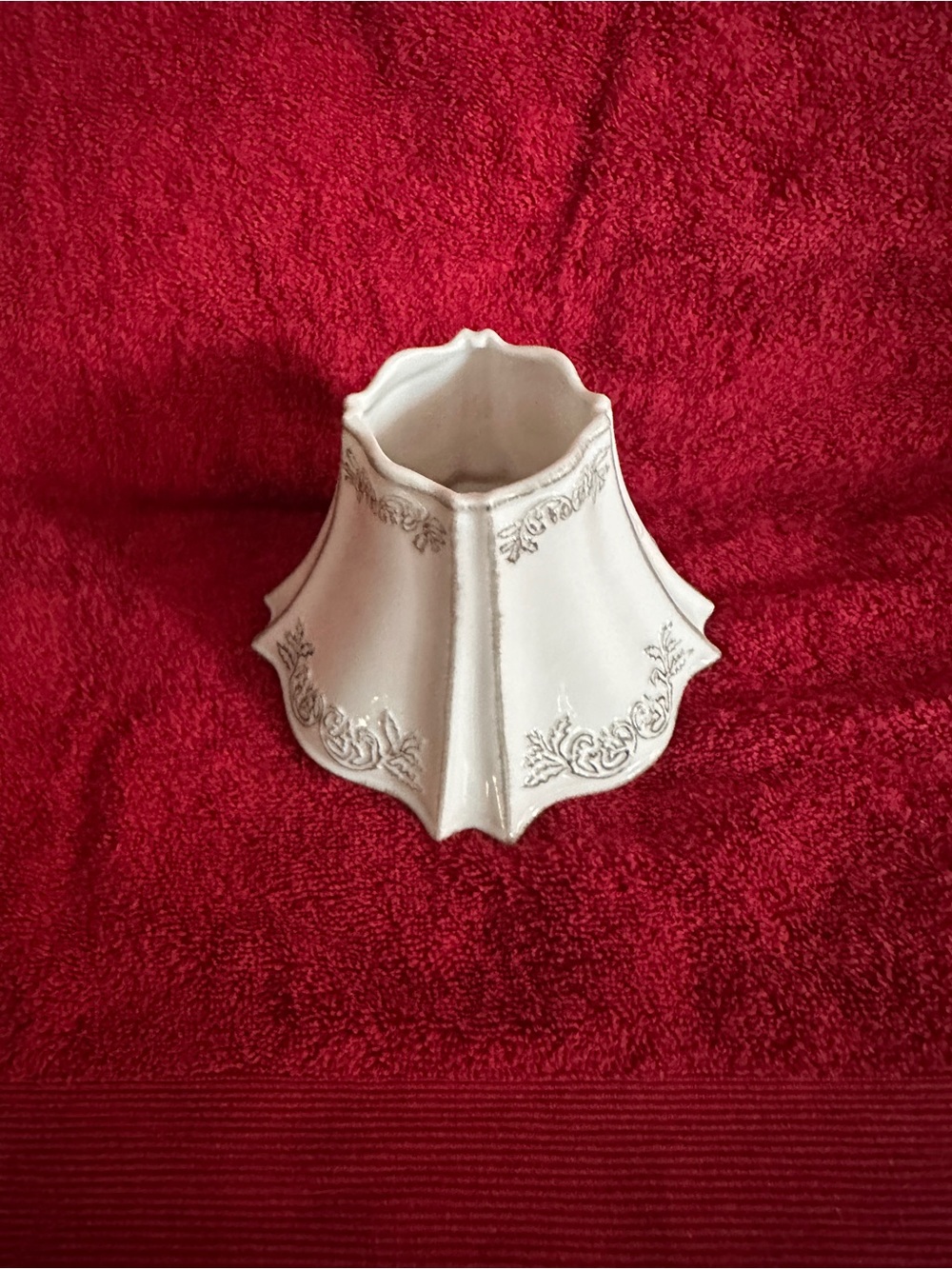 The White Barn Co. Ceramic Porcelain Candle Shade